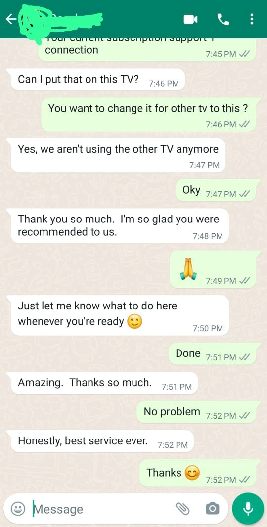 WhatsApp review