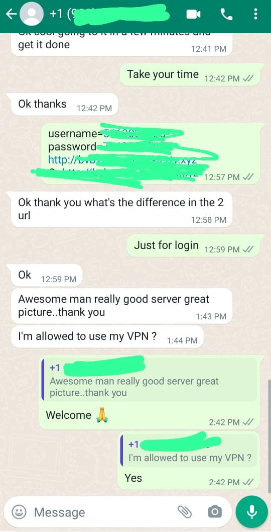 WhatsApp review